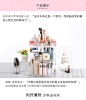 化妆品收纳盒透明旋转桌面置物架亚克力梳妆台口红护肤化妆盒包邮-tmall.com天猫