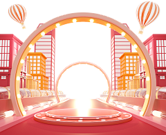 飞鸟与鱼设计采集到3D/合成背景
