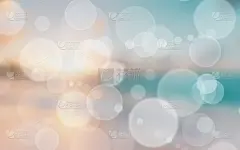 闪烁的复古灯光背景。散焦散景效果。Backgrround、壁纸