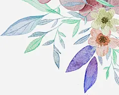 摄影手绘海报卡通花朵高清素材 页面网页 平面电商 创意素材 png素材