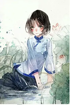 白云溪水，竹月荷风，于翰墨无边的江湖里，谁是那渡河的石子，谁又是那靠岸的舟？