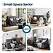Amazon.com: LINSY HOME 58&quot; W Loveseat Sofa, Cloud-Like 2 Seat Couch Modern Comfy Sofa for Bedroom and Living Room, Small Sofa for Small Spaces, Bluish Grey : Home &amp; Kitchen