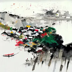 婉约不是江南雨，乌篷棹舟烟水路 ...