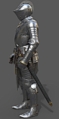Knight Armor, Samar Vijay Singh Udawat : Knight Armor by Samar Vijay Singh Udawat on ArtStation.