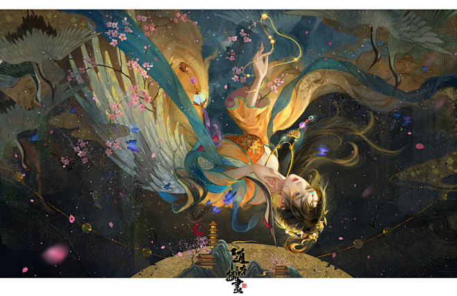 红尘轮回_养猫画画的随随__插画师作品_...