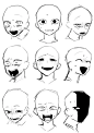 绘画素材‖各种人物表情参考 - 小红书