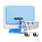 网购Shoping Online @到位啦UI素材 购物促销物流配送3D图标模型
