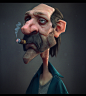 Gettin Too Old For ThisS, Antone Magdy : I have been working for a while now , as usual Zbrush for sculpting and detailing , used maya and vray for rendering and shading , topogun was used for retopo .

this is based on a concept by Jonathan Fletcher (who