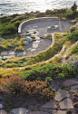 Monterey landscape designer Bernard Trainor creates green dreamscapes of lush grasses, reflective pools, and sculpted terrain amid the drama...