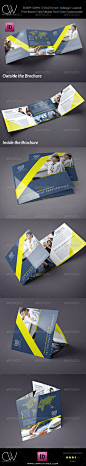 Company Brochure Tri-Fold Square Brochure Vol.8 - Corporate Brochures