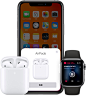 AirPods (第二代) : 巧妙的设置，出色的音质，便捷的 Siri。AirPods 是一款与众不同的无线耳机，更配有无线充电盒。