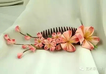 【手工】和风-细工花簪