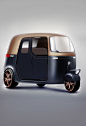 Advance rickshaw concept : This project takes inspiration from iconic Bajaj three wheeler. Designer explores various concept that can be imagined on this three wheeler package. Designs shown in this project offers glimpse of numerous ideas that can be ill