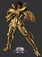 《圣斗士星矢》CG黄金12宫3D精模