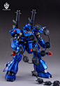  万代MG 京宝梵 MS-18E Kampfer 代工成品