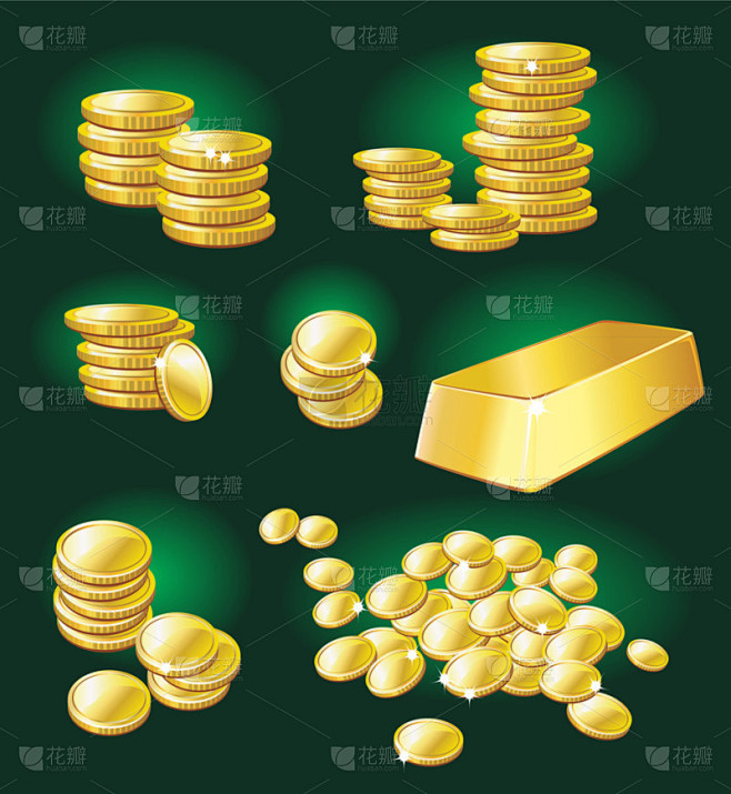 金币和金条