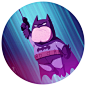 I'M BATMAN!!! gif by McIdea