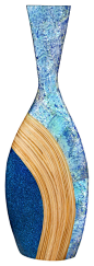 eUnique Decor Kailani Vase - traditional - Home Decor - LuxeDecor