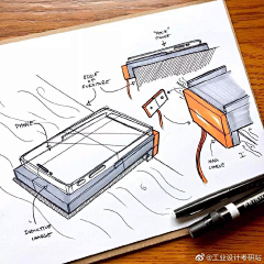 隔壁*老方采集到产品手绘