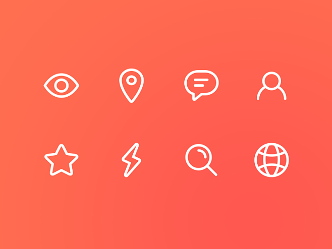 Pudgy Line Icons