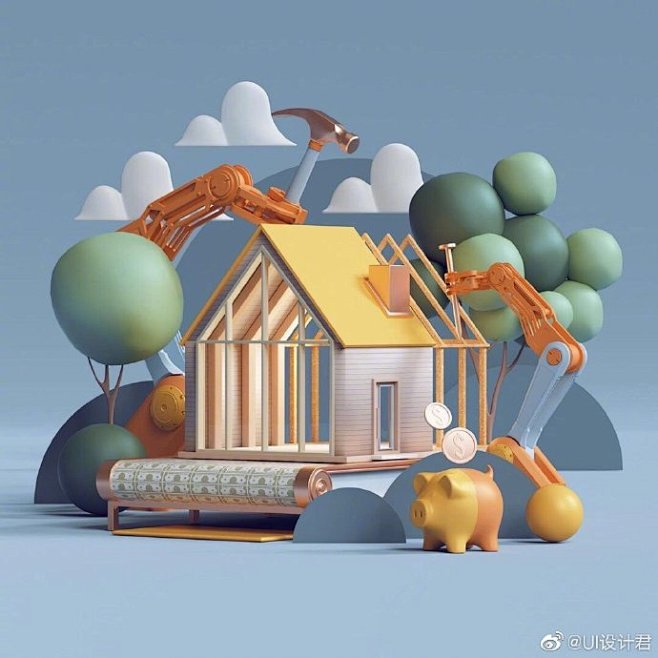 设计君每日欣赏超话#c4d##灵感的诞...