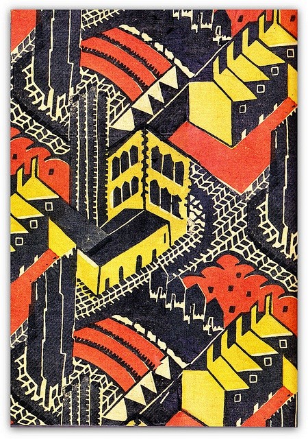 1930 block-printed l...