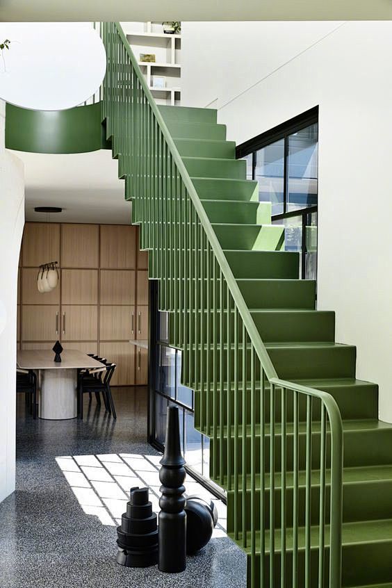 【室内设计】楼梯扶手的设计参考 ​​​​