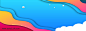手绘风电商海报背景banner