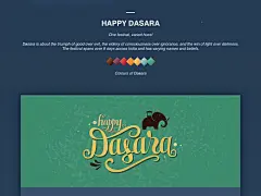 Dasara is about the triumph of good over evil, the victory of consciousness over ignorance, and the win of light over darkness. The festival spans over 9 days across India and has varying names and beliefs. The idea of this representation is to take the v