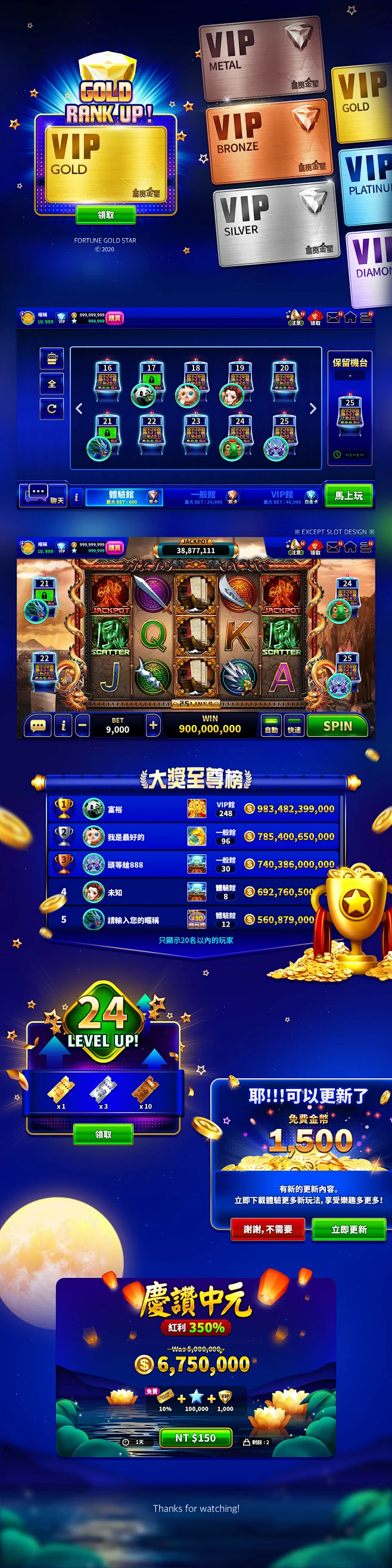 Slots behance 