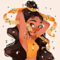 Sara Faber #板绘##插画# ​​​​