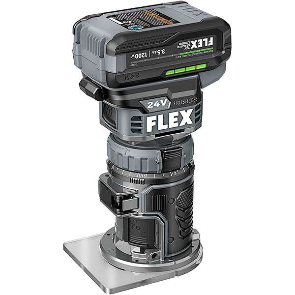Flex Cordless Trim Router StackedLithium Kit FX42211F