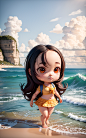 full_body__chibi__animated_full_body__chibi__animated__masterpiece_best_quality_a_girl_at_sunshine_beach___five_head_height__solo__4k__pixar_style_1_3___3d___face_close_up_1_2___horizon_2916098932