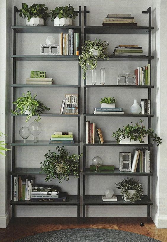 Industrial bookcases...