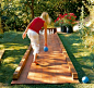 DIY backyard games