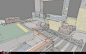 Gears 5 - Atrium room, Jonas Minnebo : Some work I did for an eventually discontinued room of escape. These were quick sketches to find a direction, and a prop design to fit part of the gameplay blockout.