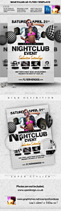 Nightclub Flyer Template - Clubs & Parties Events