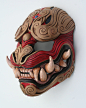 Lion of the Wind mask by mostlymade on deviantART 兽头 中国风鬼怪面具 