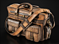 How to Texturing Leather Briefcase In Substance Painter