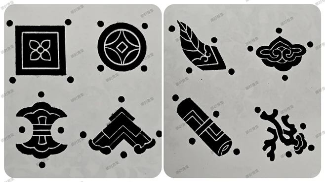 中国传统图案——杂八宝纹 - 小红书