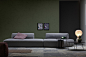 Modular Sofa for open space : Italian modular sofa collection for open space. Design by Novamobili