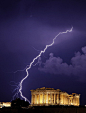 宙斯的闪电 希腊的神庙