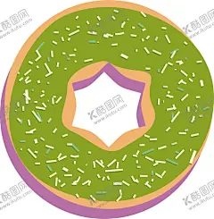 可爱甜甜圈 【酷图网】可爱甜甜圈,甜甜圈,卡通甜甜圈,手绘甜甜圈,卡通甜品,烘培,手绘,插图,png免抠图