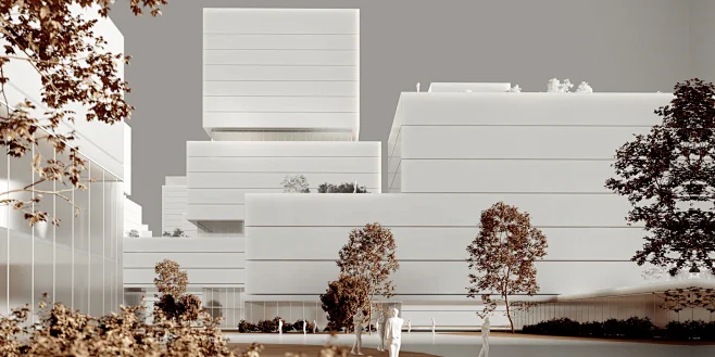 architecture City architecture design Landscape (10)-花瓣网
