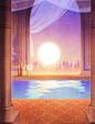 The Palace : The Palace is one of the central settings for The Arcana, with many minor locations inside. The Palace is set high above the city of Vesuvia, and requires a long, exhausting trek to reach. The Palace is secured by patrolling guards, a moat, a