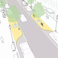 比岁月含蓄采集到市政道路绿化