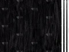 黑色纹理丙烯酸抽象背景与白色垂直线。用于设计和装饰的栅格插图。