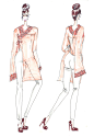我的作品
视觉中国设计师社区首届中国华服设计大赛http://shijue.me/community/photo-details/48c4f6824dc44ed5833aef037dbcc6ae_d
我的灵感来自于旗袍~汉服~明代袄裙和百子衣~以古装为基础结合现代服装元素，让衣服更具有实穿性。
面料采用 真丝 桑蚕丝为主。加上刺绣、盘扣、珍珠配饰~