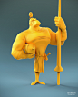 Sir Gregon , Guillaume Mahieu : Personnal work I did in my free time to exerce myself with sculpting with help of a concept art.
The concept has been made by Isaac Jadraque! You can check his work on this link: https://www.artstation.com/artwork/qbdgn
I u