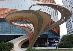 万达广场星河之舞雕塑，北京元田文化设计生产